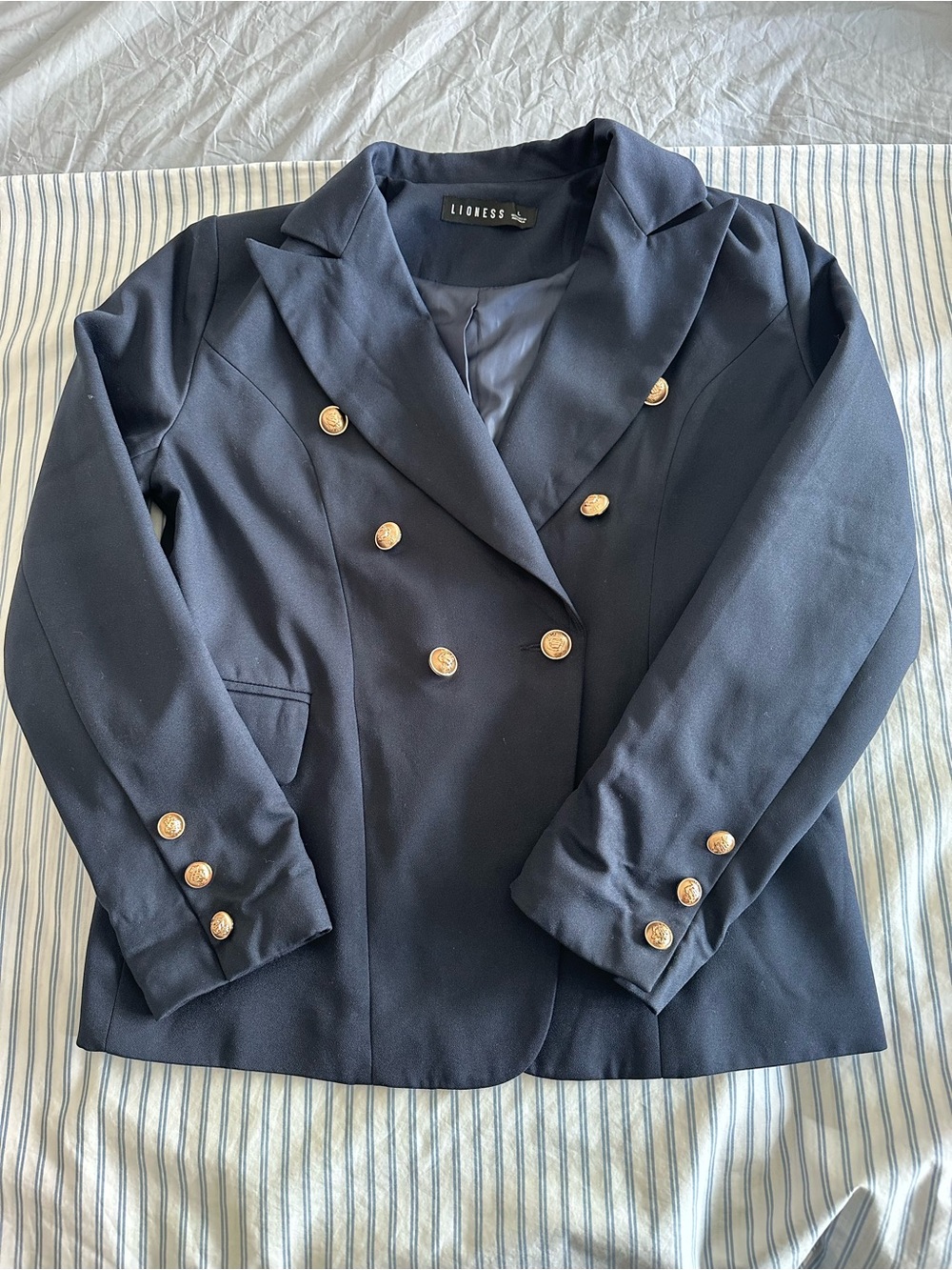 Lioness Navy Blue Blazer